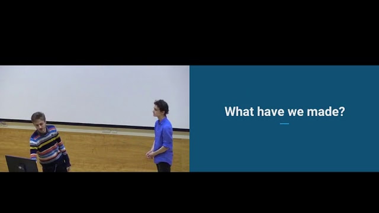 Title card from the Competing for Autonomy project video