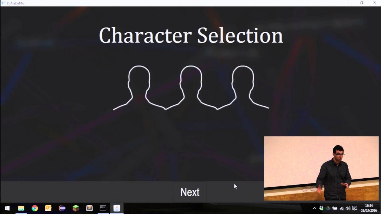 Title card from the Dynamic Narrative project video