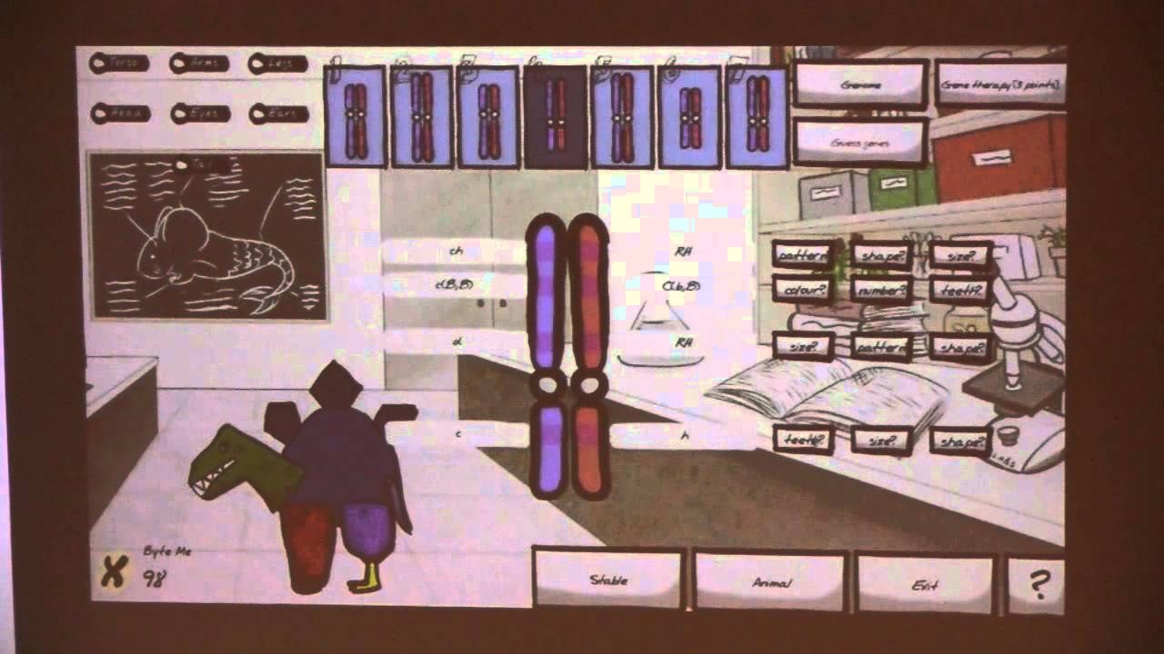 Title card from the Evolve a Pet project video