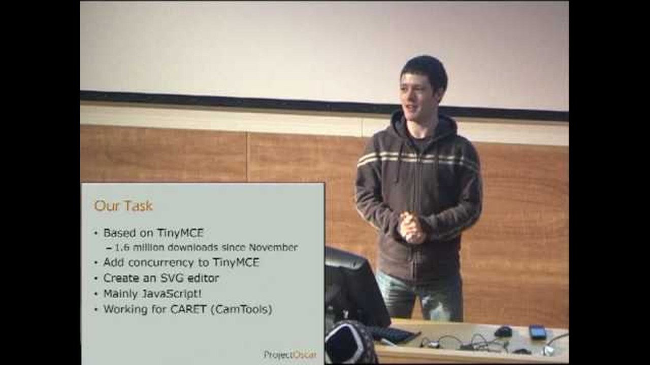 Title card from the Graphical Shared Wiki Editor project video