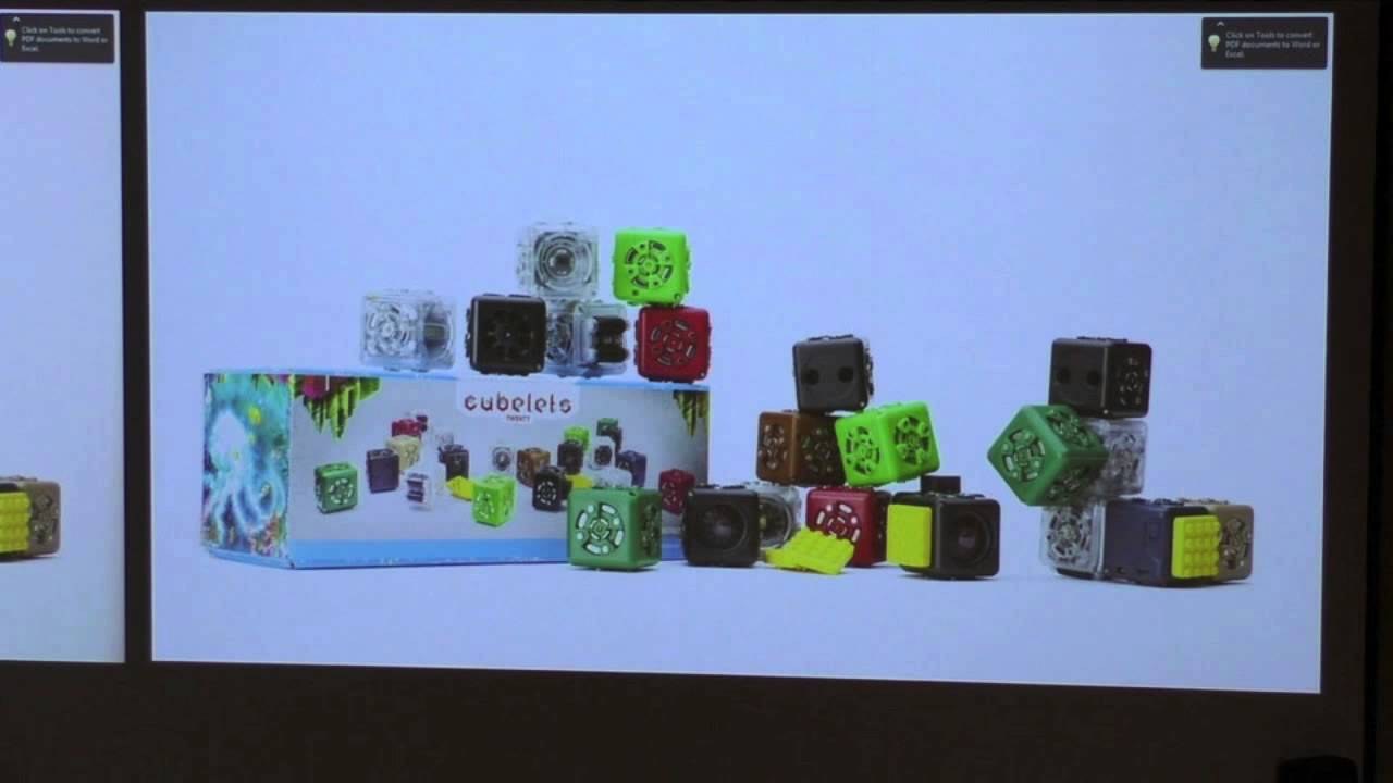 Title card from the Live coding for blind children project video
