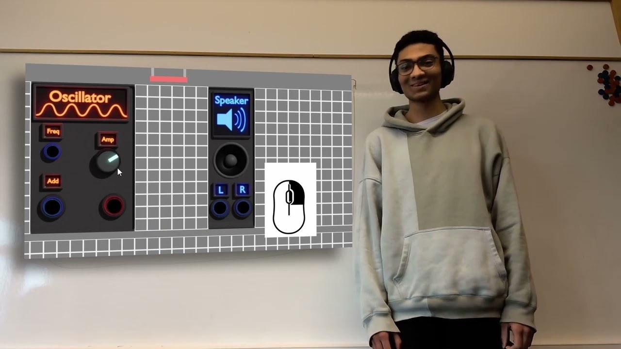 Title card from the ModularSynth.io project video