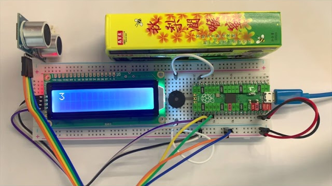 Title card from the Physical Computing for Beginners project video