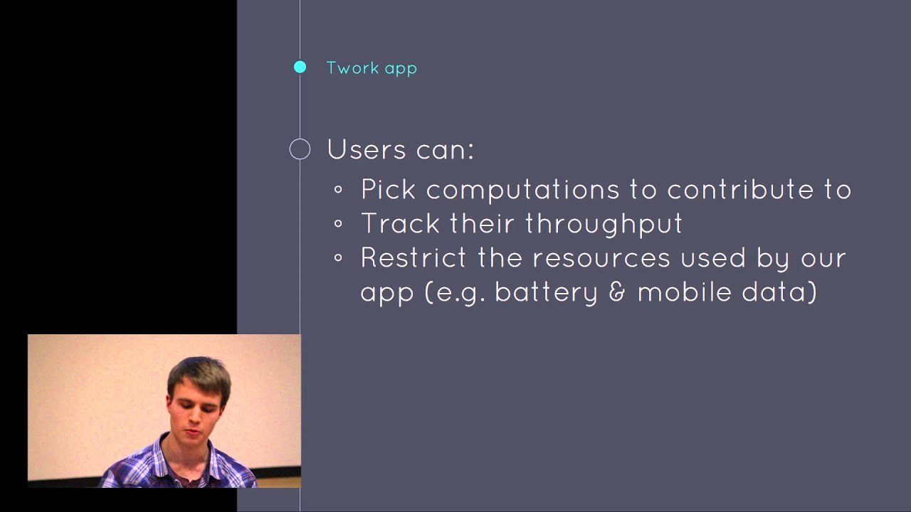 Title card from the Put your phone to work project video